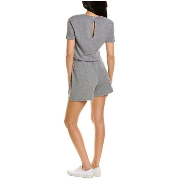 NWT Monrow Heather Gray Romper XS - Picture 3 of 8